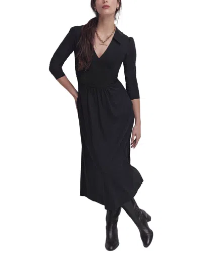 Boden Petite Carla Jersey Wrap Dress In Black