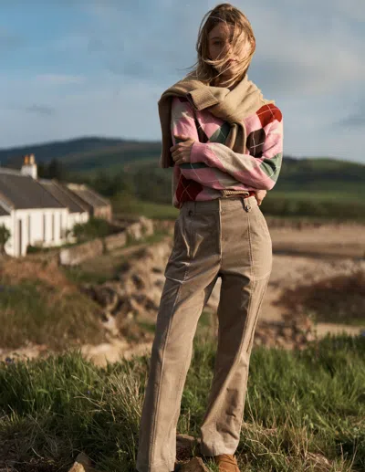 Boden Pimlico Cord Trousers-nutmeg Female  In Multi