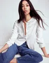 Boden Pippa Jerseyhemd Mit Lochstickerei-weiss In Multi
