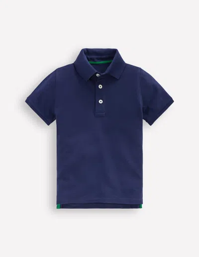 Boden Kids' Piqué-polohemd-anemone In Pink
