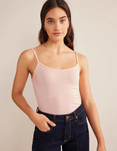 BODEN PLAIN CAMI TOP-LIGHT BEIGE FEMALE BODEN