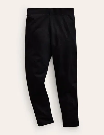 Boden Kids' Einfarbige Leggings-schwarz In Black