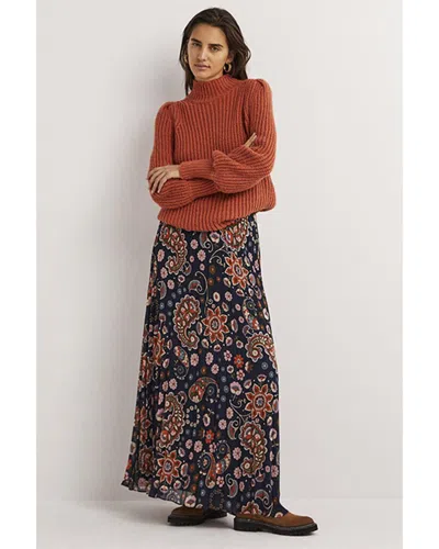 BODEN PLEATED PARTY MAXI SKIRT