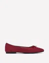 Boden Point Ballet Flat-oxblood Female  In Burgundy