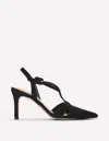 Boden Point Interlocked Heels Black  In Black