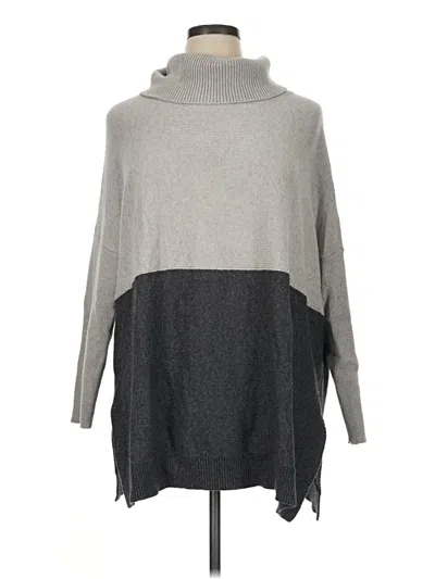Pre-owned Boden Poncho In Gray