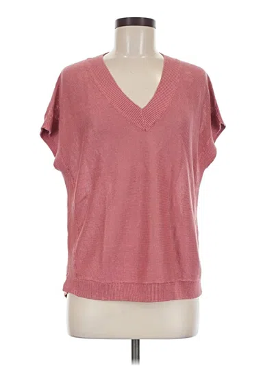 Pre-owned Boden Poncho In Pink