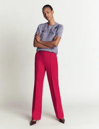 Boden Ponte-hose Mit Geradem Bein | Grösse 30 In Pink