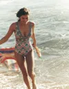 Boden Porto Vneck Swimsuitmulti, Decorative Dandelion Women  In Multi/ Decorative Dandelion