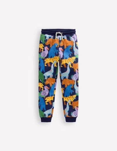Boden Kids' Bequeme Jogginghose Mit Druck-prähistorische Tiere In Multi