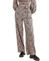 Boden Pull On Fluid Trousers In Multi