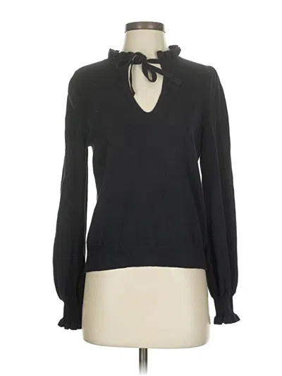 Pre-owned Boden Pullover Sweater In Black