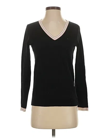 Pre-owned Boden Pullover Sweater In Black