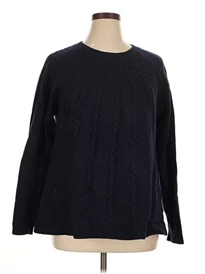 Pre-owned Boden Pullover Sweater In Black