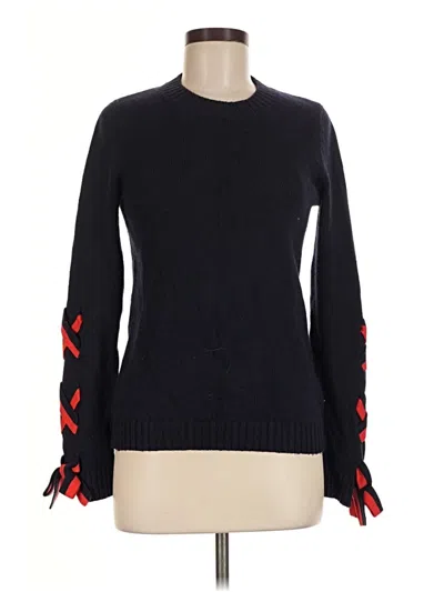 Pre-owned Boden Pullover Sweater In Black