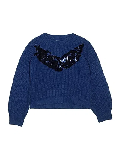 Pre-owned Boden Kids' Pullover Sweater In Blue