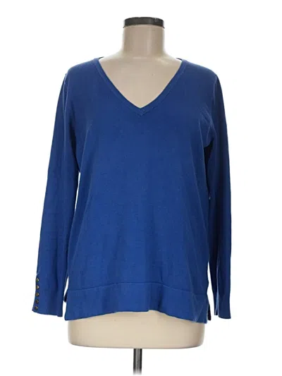 Pre-owned Boden Pullover Sweater In Blue