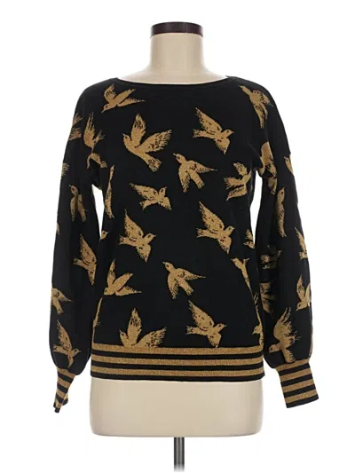 Pre-owned Boden Pullover Sweater In Gold