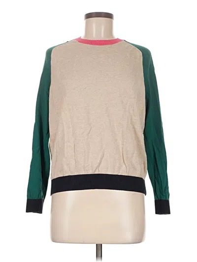 Pre-owned Boden Pullover Sweater In Green
