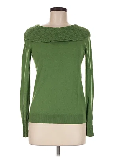 Pre-owned Boden Pullover Sweater In Green