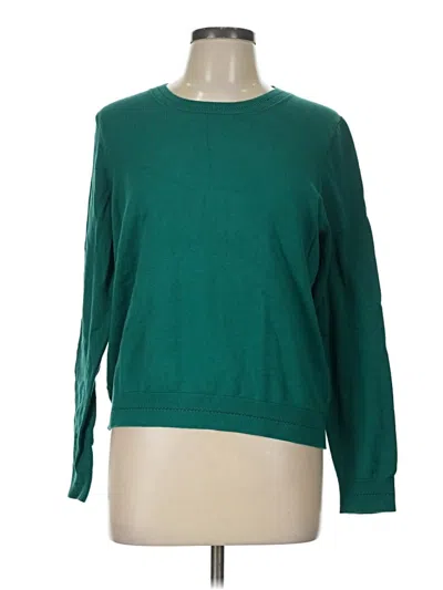 Pre-owned Boden Pullover Sweater In Green