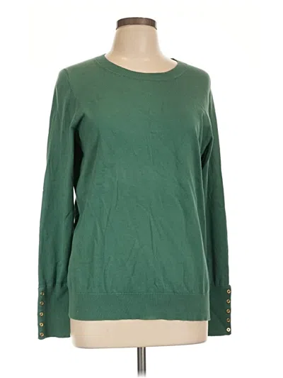 Pre-owned Boden Pullover Sweater In Green
