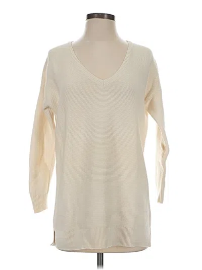 Pre-owned Boden Pullover Sweater In Ivory