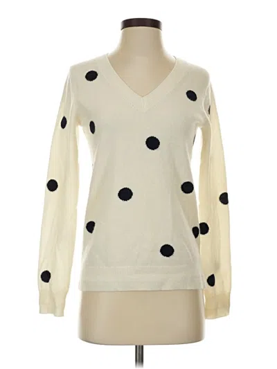 Pre-owned Boden Pullover Sweater In Ivory