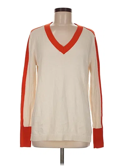 Pre-owned Boden Pullover Sweater In Ivory