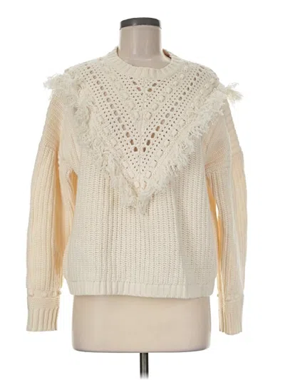 Pre-owned Boden Pullover Sweater In Ivory