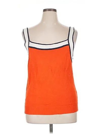 Pre-owned Boden Pullover Sweater In Orange