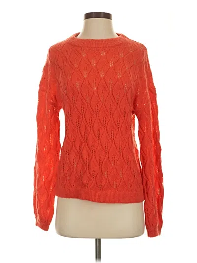 Pre-owned Boden Pullover Sweater In Orange