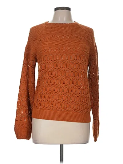 Pre-owned Boden Pullover Sweater In Orange