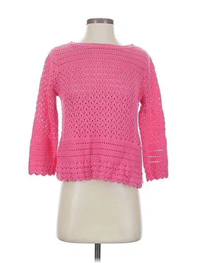 Pre-owned Boden Pullover Sweater In Pink