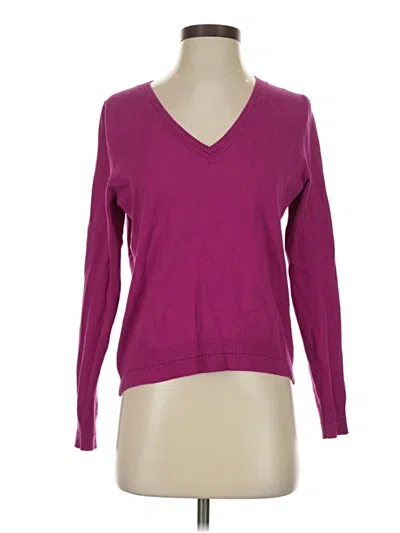 Pre-owned Boden Pullover Sweater In Purple