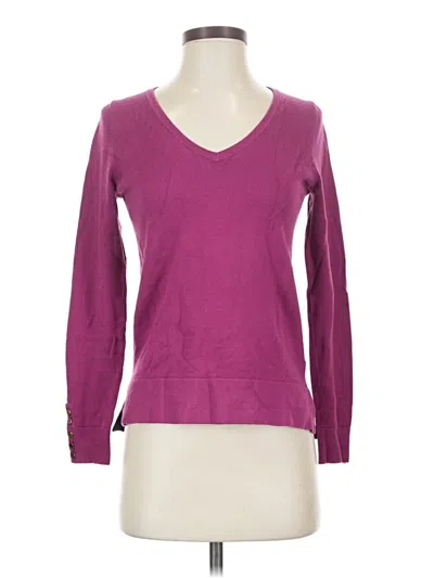 Pre-owned Boden Pullover Sweater In Purple