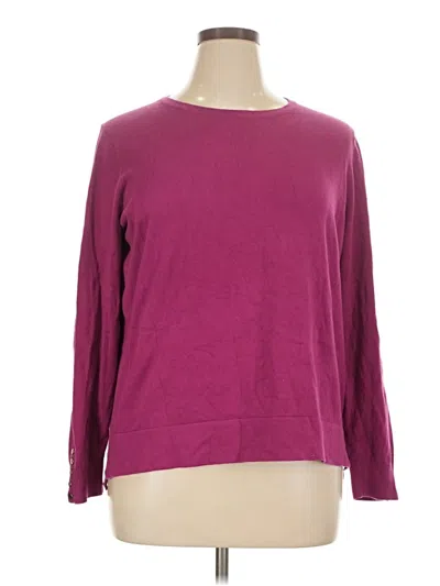 Pre-owned Boden Pullover Sweater In Purple