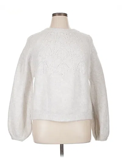 Pre-owned Boden Pullover Sweater In Silver