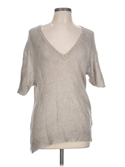 Pre-owned Boden Pullover Sweater In Silver