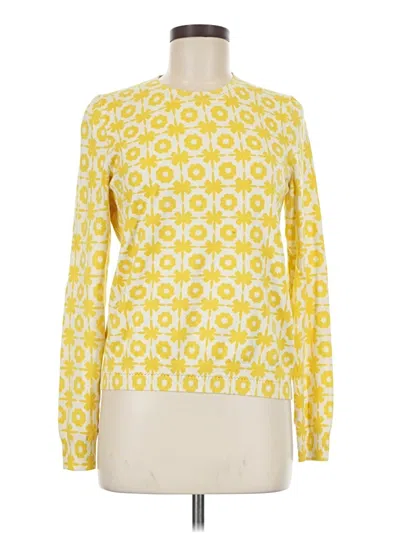 Pre-owned Boden Pullover Sweater In Yellow