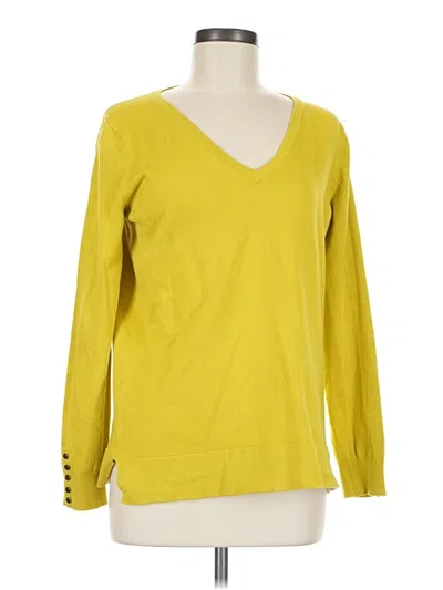 Pre-owned Boden Pullover Sweater In Yellow