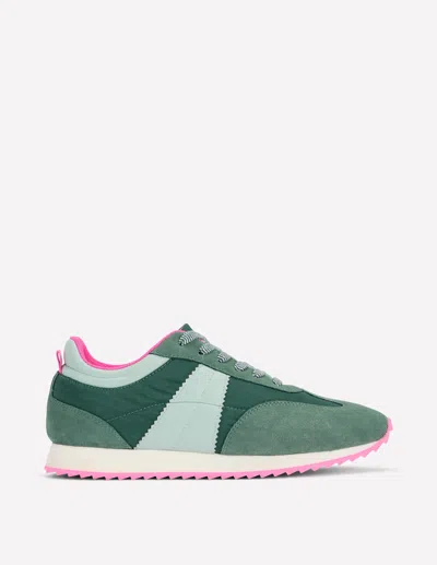 Boden Retro Laufschuhe-grün In Green