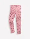 Boden Ribbed Leggings-chalk Pink Daisy Female