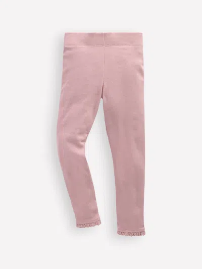 Boden Kids' Ribbed Leggings-vintage Pink Female