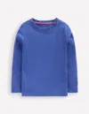 Boden Geripptes Langarmshirt-blauhäher In Blue