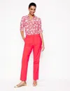 Boden Richmond 7/8-hose-erbeerkuchenrot In Red