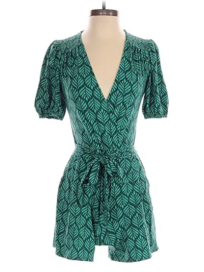 Pre-owned Boden Romper In Teal