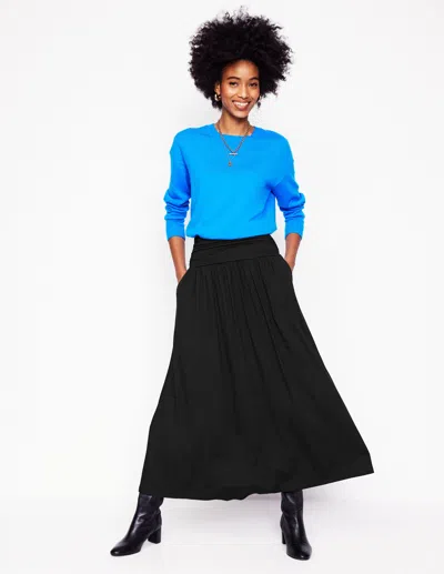 Boden Rosaline Jersey-rock-schwarz In Black