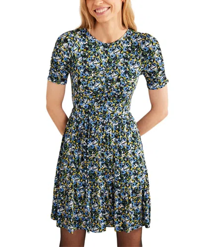 Boden Ruched Bust Jersey Mini Dress In Multi