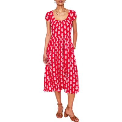 BODEN BODEN SAMANTHA JERSEY MIDI DRESS